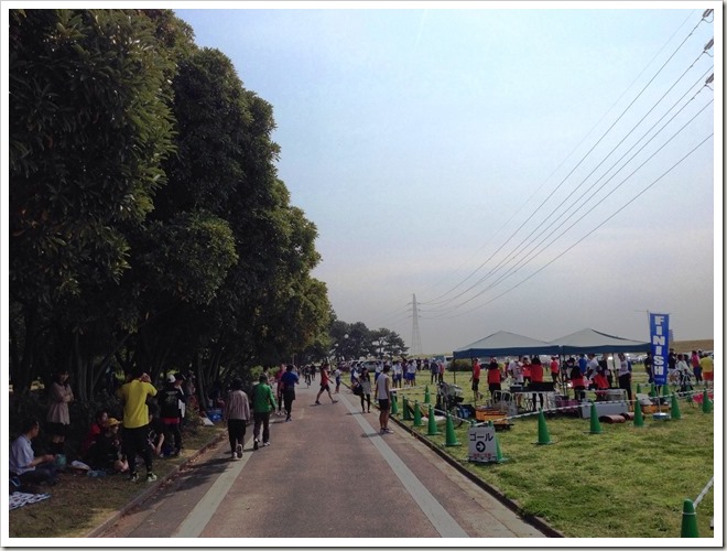 マラソントレーニング in 庄内緑地公園