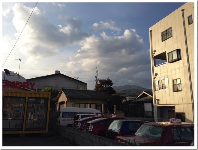 JR飯田駅からシルクホテルへ移動中