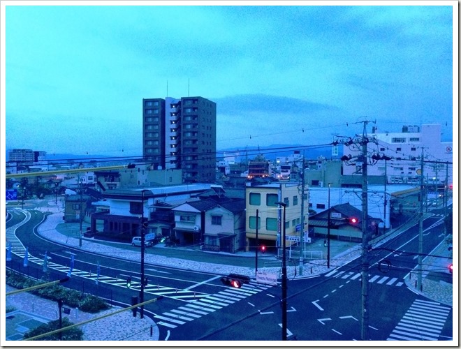シルクホテル（長野県飯田市）からの眺め