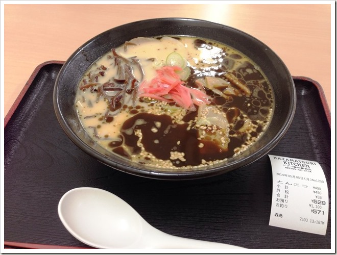 カザマツリキッチン ピアゴ飯田駅前店 とんこつラーメン