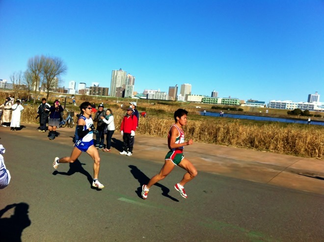 谷川真理ハーフマラソン2012 川内優輝選手の疾走