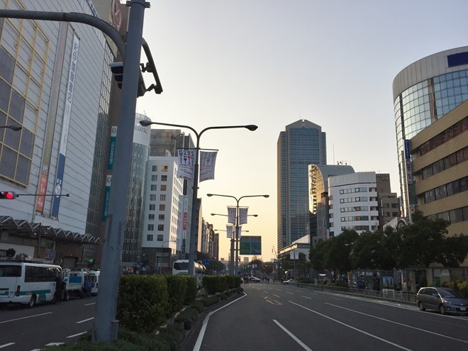 神戸マラソン 大会会場 朝の風景