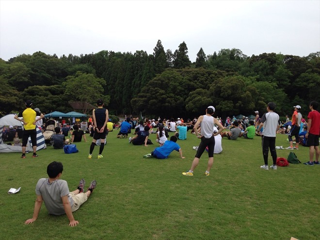 森林公園フォレストマラソン 大会当日の写真