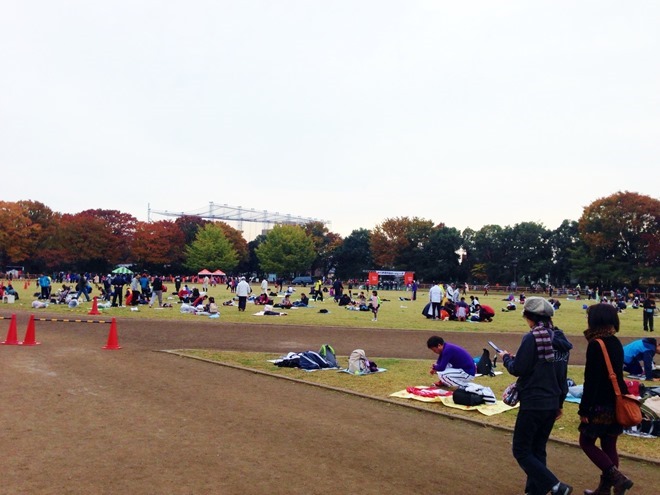 ねりま光が丘ロードレース 大会会場の写真