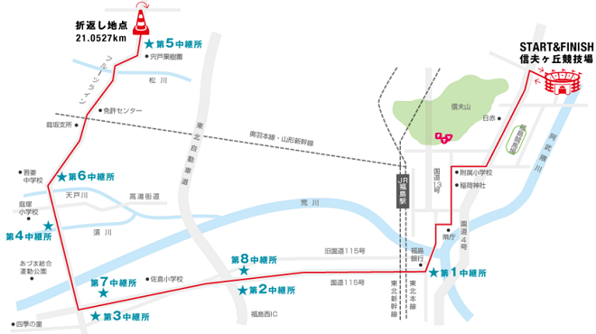 higashi-nihon-joshi-ekiden-2015-course-map-01