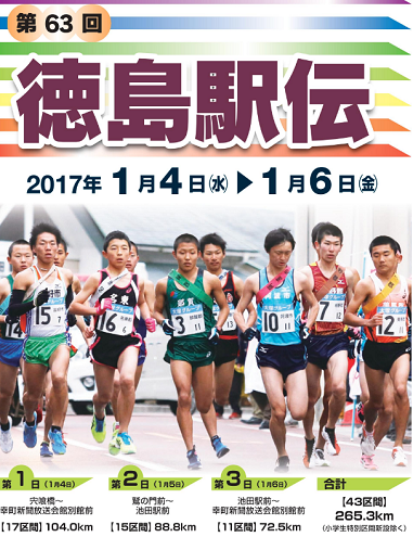 第62回徳島駅伝2017画像