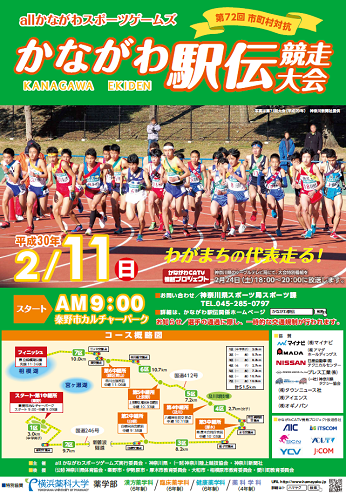 かながわ駅伝2018画像