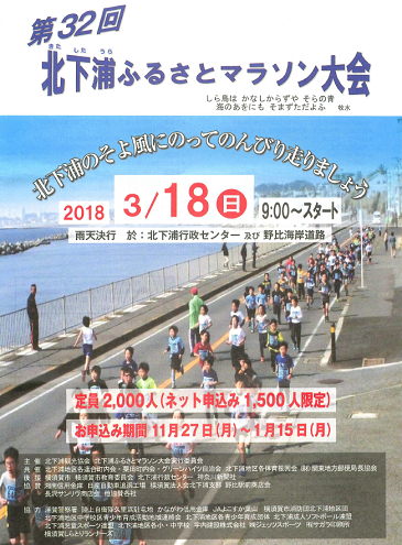 北下浦ふるさとマラソン2018画像