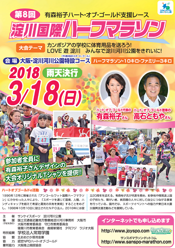 淀川国際ハーフマラソン2018画像