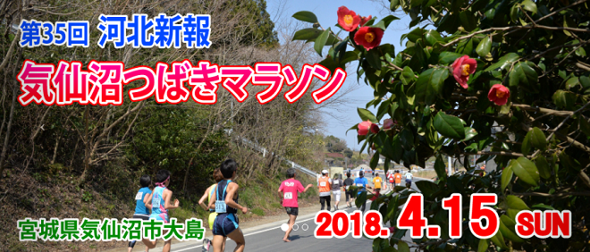 気仙沼つばきマラソン2018画像