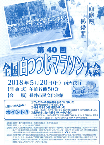 全国白つつじマラソン2018画像