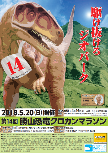 勝山恐竜クロカンマラソン2018画像