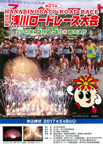 花火の郷浅川ロードレース画像