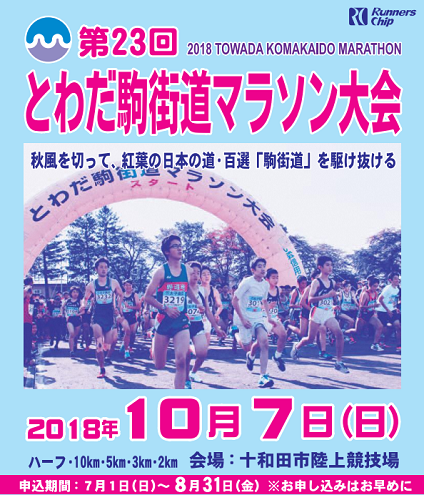 とわだ駒街道マラソン大会2018画像