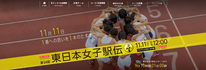 東日本女子駅伝2018画像