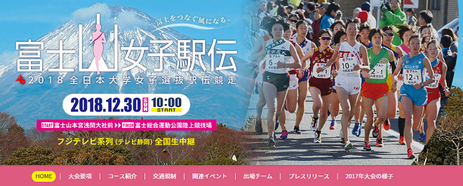 富士山女子駅伝2018画像