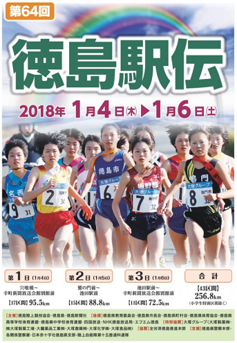 徳島駅伝2018画像