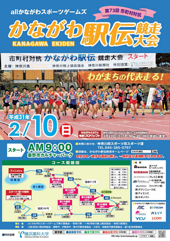 市町村対抗かながわ駅伝2019画像