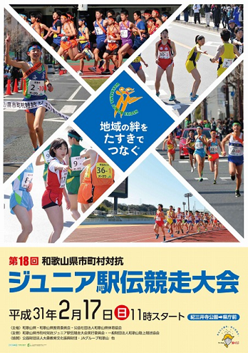 和歌山県市町村対抗ジュニア駅伝2019画像