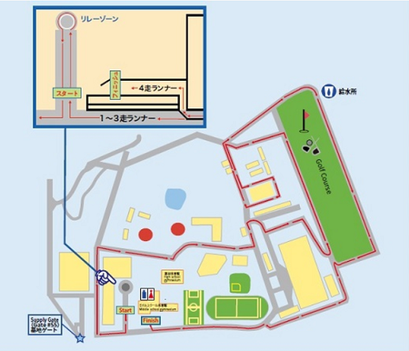 横田駅伝2019コースマップ