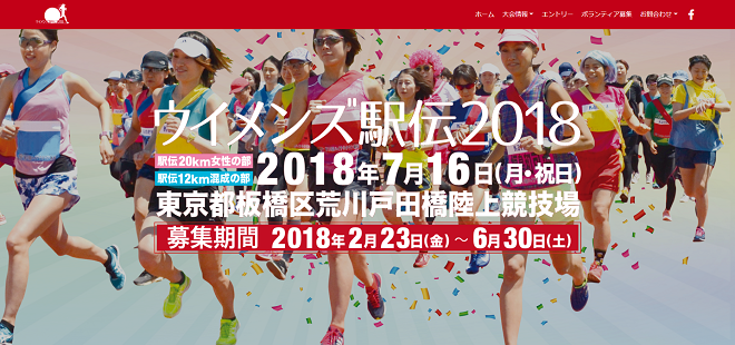 ウイメンズ駅伝2018画像