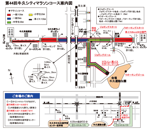 牛久シティマラソン2020画像