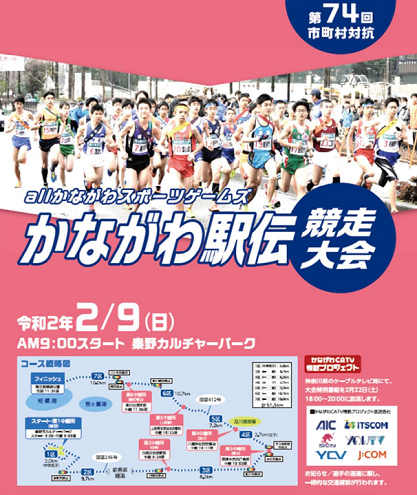 かながわ駅伝2020画像