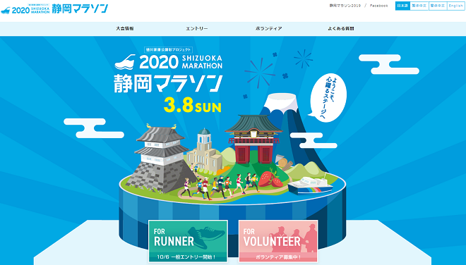 静岡マラソン2020画像